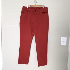 L.L. Bean Favorite Fit Rust Red Jeans